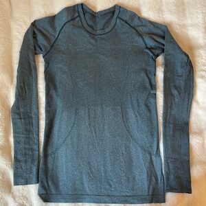 Lululemon long sleeved tee - teal